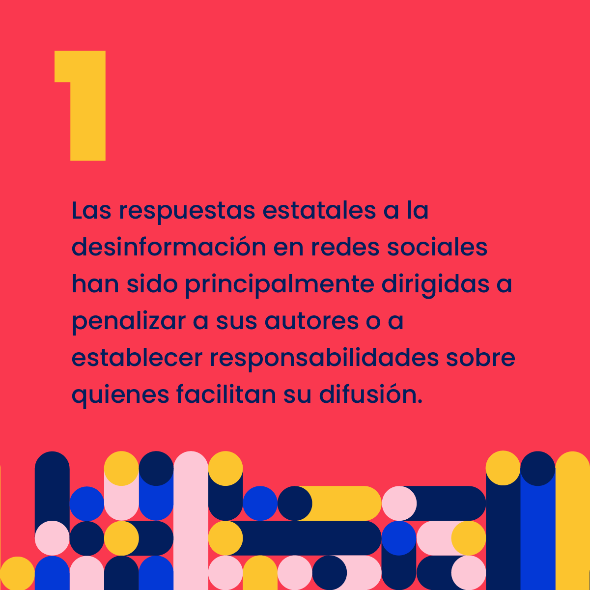 Respuestas estatales a la desinformación