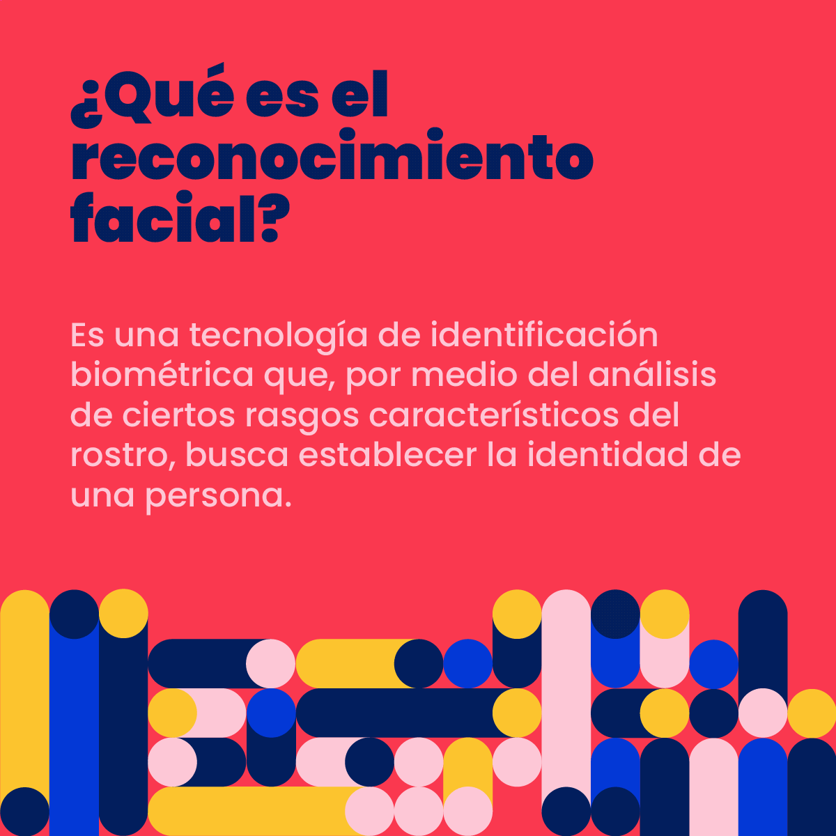 Flyer: ¿qué es el reconocimiento facial?