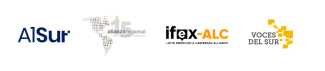 Logos Al Sur, Alianza Regional, IFEX-ALC y Voces del Sur