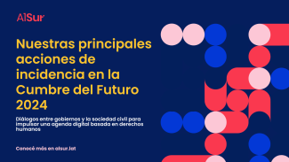 AlSur en la Cumbre del Futuro 2024